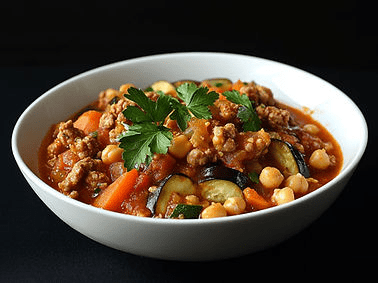 Merguez-Spiced Pork and Aubergine Casserole Introduction
