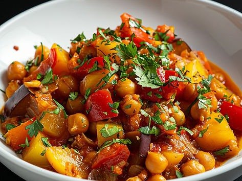 Vegetable Tagine with Chickpeas