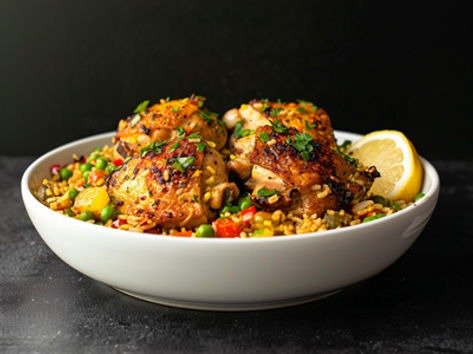 Paella with Chicken