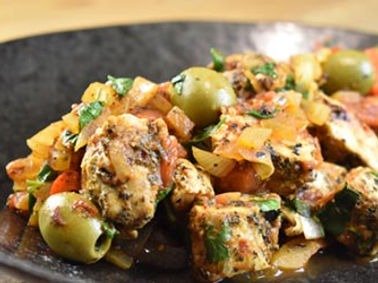 Sauté Chicken In Piri Piri Spices