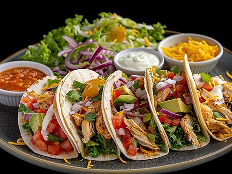 Spiced Chicken Tacos