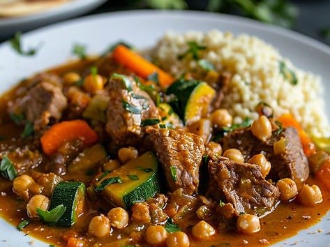 Tagine-Spiced Lamb Stew