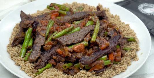 Berbere Beef & Green Bean Stir-fry