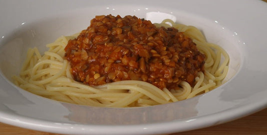 Lentil & Mushroom Bolognese